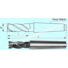 Фреза концевая d40,0х 63х188 к/х Р6М5К5 Z=8 КМ4