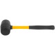 Киянка резиновая, фиберглассовая ручка 60 мм ( 450 гр )