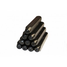 Клейма ударные цифровые № 4 твердосплавные набор 9 предметов NINZ