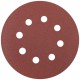 Круги шлифовальные с отверстиями (липучка), алюминий-оксидные, 125 мм, 5 шт. Р 150 (39787)