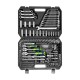 Набор инструментов, 1/2, 3/8, 1/4, пластиковый кейс 160 предм. Сибртех