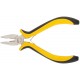 Плоскогубцы комбинированные мини Профи, никелированное покрытие, черн.-желт.мягк. ручки 125 мм (51632)