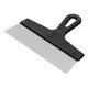 Шпатель фасадный из нержавеющей стали, 250 мм, пластмассовая ручка Сибртех (85439)