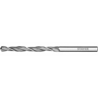 Сверло по металлу быстрорежущая сталь P6M5 Professional HSS-R STAYER 4.5x80 мм 29602-4.5  