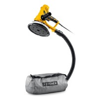 Машина шлифовальная для стен d180 мм, 900 Вт, подсветка STEHER DWH-900