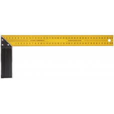 Угольник столярный желтый усиленный 400 мм (19440)