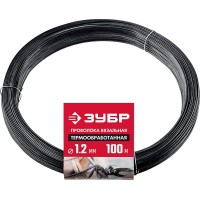 Проволока термообработанная вязальная 1.2 мм?100 м ЗУБР 305415-12