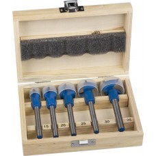 Набор сверл форстнера композитных 5 шт 15-20-25-30-35 мм твердосплавные резцы ЗУБР 29945-H5
