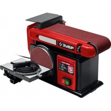 Станок шлифовальный тарельчато-ленточный d 150 мм 100?914 мм лента 550 Вт ЗУБР СШЛ-550