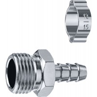 Переходник штуцер «елочка» 10 мм - 1/2