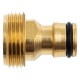 Адаптер латунный, 3/4, внешняя резьба Palisad (65850)