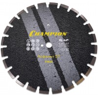 Диск алмазный CHAMPION асфальт ST 400/25,4/10/3,5 Asphafight (скошенные сегменты для защит.корп) (C1623)