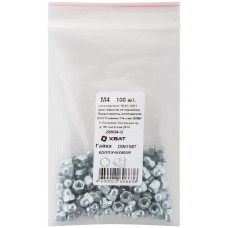 Гайка колпачковая М4 100 шт DIN1587 Фасовка (28604-0)