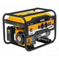 Генератор бензиновый PS 33, 3.3 кВт, 230 В, 15 л, ручной стартер Denzel (946834)