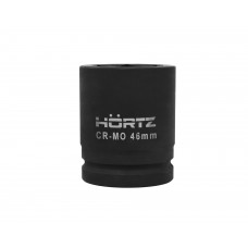 Головка торцевая сменная ударная 6-гранная (Cr-Mo) 46 1-1/2 L=80 mm HORTZ