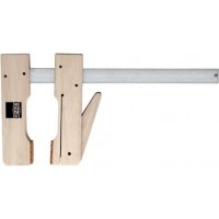 Струбцина деревянная Klemmy 200/110, пробковая крошка для щадящего зажима HKL20 BE-HKL20