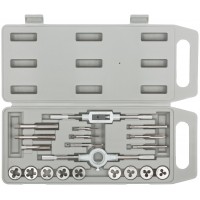 Лерки-метчики, легированная сталь Профи 20 шт., пластиковый кейс (70805)