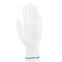 Перчатки Нейлон, 13 класс, белые, XL (67842)