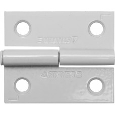 STAYER 50 x 43 x 1.8 мм, разъемная, левая, цвет белый, карточная петля (37613-50-2L)