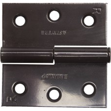 Петля карточная 75 x 75 x 2.4 мм, разъемная, правая, цвет коричневая STAYER 37613-75-3R