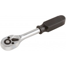Вороток (трещотка), механизм легированная сталь 40Cr, пластиковая ручка, 1/4, 24 зубца
