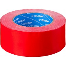 Лента армированная универсальная 48 мм, 45 м, красная, на тканевой основе ЗУБР Профессионал 12094-50-50