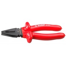 Диэлектрические комбинированные плоскогубцы 200 мм ЗУБР Электрик 2214-1-20