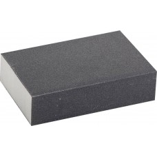 Губка шлифовальная водостойкая четырехсторонняя SiC Р180, 100 х 68 х 26 мм ЗУБР 35612-180
