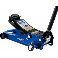 Подкатной гидравлический домкрат 3.5 т 100 - 533 мм универсальный для СТО X90 ЗУБР 43054-3.5