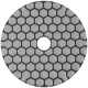 Алмазный гибкий шлифовальный круг АГШК (липучка), сухое шлифование, 100 мм, Р 50 (39851)