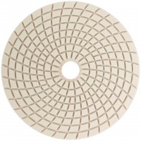 Алмазный гибкий шлифовальный круг АГШК (липучка), влажное шлифование, 125 мм, Р3000 (39887)