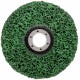 Диск зачистной полимерный, зеленый, посадочный диаметр 22,2 мм, 125 мм (39611)