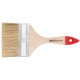 Кисть флейцевая Халяль, толщ. 11 мм, 30% светлый конский волос + 70% PET, дер. ручка, ширина 100 мм (30-0106)
