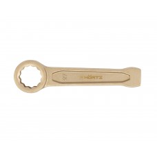 Ключ гаечный накидной ударный 27 искробезопасный сплав AlCu, HORTZ