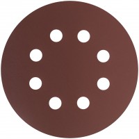 Круги шлифовальные с отверстиями (липучка), алюминий-оксидные, 125 мм, 5 шт. Р 1000 (39679)