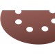 Круги шлифовальные с отверстиями (липучка), алюминий-оксидные, 125 мм, 5 шт. Р 1000 (39679)