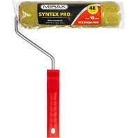 Малярный валик SYNTEX PRO, 48 х 240 мм, бюгель 8 мм, ворс 18 мм, полиакрил/полиэстер, все виды ЛКМ MIRAX 03815-24