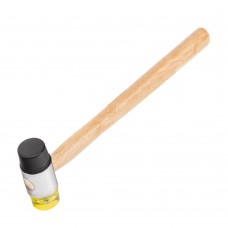 Молоток рихтовочный, бойки 35 мм, комбинированная головка, деревянная ручка Sparta (108305)