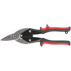 Ножницы по металлу усиленные CrV Профи, прорезиненные ручки, левые 250 мм (41571)