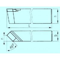 Резец проходной прямой 25х16х140 Т5К10