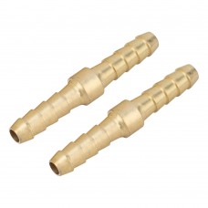 Штуцер елка двусторонний соединительный под шланг 6 мм, 2 шт Stels (57090)