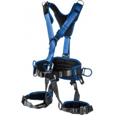 Привязь страховочная и удерживающая ОЛИМП, стальная фурнитура с полимерным покрытием, 5 точек крепления, размер L (1140-1440) ЗУБР Профессионал 11591