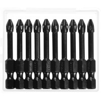 Биты ударные PH2, 50 мм, 10 шт ЗУБР Профессионал 26021-2-50-S10