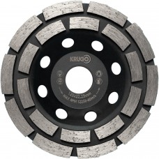 Алмазная чашка двухрядная 125 x 22.23mm KRUGO (CWD05A)