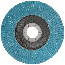 Круг лепестковый торцевой циркониевый плоский, 125 мм P 60 (39973)