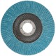 Круг лепестковый торцевой циркониевый плоский, 125 мм P 60 (39973)