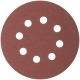 Круги абразивные шлифовальные перфорированные на ворсовой основе под липучку (Р100, 125 мм, 5шт.), CUTOP Profi (85-620)