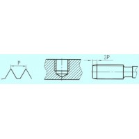 Метчик М14,0 (2,0) м/р.Р6М5К5 для глухих отверстий