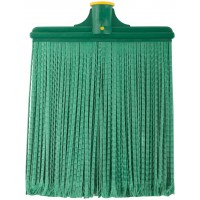 Метла пластиковая №1, плоская мягкая 260х330 мм ( посадочный диаметр 25 мм ) (68068)