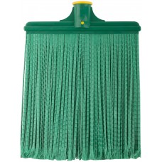 Метла пластиковая №1, плоская мягкая 260х330 мм ( посадочный диаметр 25 мм ) (68068)